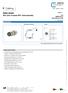 Data sheet. M12 Jack X-coded IP67, field assembly. Illustrations P/N MMF881A315 EAN Product specification. Page 1/