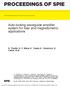 PROCEEDINGS OF SPIE. Auto-locking waveguide amplifier system for lidar and magnetometric applications
