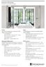 Mondrian CWS-65 Slim Product Information Sheet