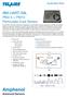Amphenol Advanced Sensors. SM-UART-04L PM2.5 + PM10 Particulate Dust Sensor. Application Note. Features. Applications