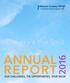 The sky's the limit ANNUAL REPORT OUR CHALLENGES, THE OPPORTUNITIES, YOUR VALUE2016