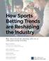 How Sports Betting Trends are Reshaping the Industry