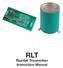 RLT Rainfall Transmitter Instruction Manual