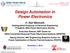 Design Automation in Power Electronics