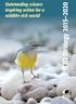 Outstanding science inspiring action for a wildlife-rich world. BTO Strategy