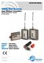 SMB/E01Series. Super Miniature Transmitters With Digital Hybrid Wireless Technology US Patent 7,225,135 INSTRUCTION MANUAL