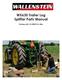 WX630 Trailer Log Splitter Parts Manual. Starting with S/N & After