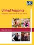United Response. Supporting you to live the life you choose. Easy read version