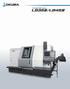 Produce more with fast and heavy-duty turn/mill operations! Large, 1-saddle CNC lathe meets the demands of the times