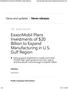 ExxonMobil Plans Investments of $20 Billion to Expand Manufact...