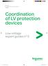 Coordination of LV protection devices
