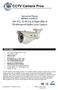 Operational Manual BIPRO-420VF9 500 TVL, 42 IR Day & Night Effio-E Weatherproof Bullet Color Camera