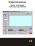 OPERATION MANUAL RS232 SOFTWARE FOR HAND HELD METER