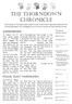 The Thorndown Chronicle