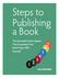 Steps to Publishing a Book