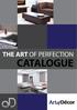 THE ART OF PERFECTION CATALOGUE