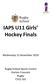 IAPS U11 Girls Hockey Finals
