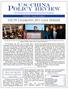 Policy review The Newsletter of the United States-China Policy Foundation