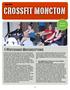 CROSSFIT MONCTON. 5 Whiteboard Misconceptions. July Monthly Newsletter