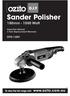 Sander Polisher 180mm Watt