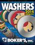 WASHERS CATALOG 28,000 SIZES 2,000 MATERIALS ENDLESS POSSIBILITIES