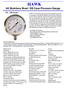 All Stainless Steel / SS Case Pressure Gauge
