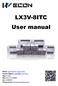 LX3V-8ITC User manual