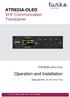 ATR833A-OLED VHF Communication Transceiver