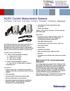 AC/DC Current Measurement Systems TCPA300, TCP312A, TCP305A, TCP303, TCPA400, TCP404XL Datasheet