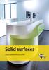 Solid surfaces. Sanding and polishing solid surface materials