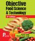 OBJECTIVE FOOD SCIENCE & TECHNOLOGY (3rd Revised & Enlarged Edition)