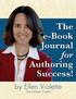 The e-book Journal for Authoring Success