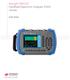 Keysight N9343C Handheld Spectrum Analyzer (HSA)