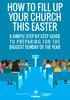 HOW TO FILL UP YOUR CHURCH THIS EASTER A SIMPLE STEP-BY-STEP GUIDE TO PREPARING FOR THE BIGGEST SUNDAY OF THE YEAR