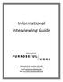 Informational Interviewing Guide