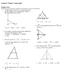 Geometry Chapter 5 study guide