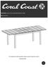 ITEM NAME:Carmona Faux Wood Slat Extension Table SKU: ALZ For assistance with assembly, please contact customer service /5