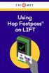 Using Hop Fastpass on LIFT