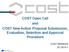 COST Open Call and COST New Action Proposal Submission, Evaluation, Selection and Approval Procedure