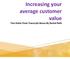 Increasing your average customer value. Five Dollar Posts Transcript Bonus By Rachel Rofé