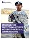 ENSURING FORCE PROTECTION & SECURITY WITH MISSION-CRITICAL COMMUNICATIONS