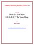 How To Get New L.E.A.D.S. To Your Blog