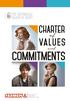 THE SUSTAINABLE COLOURS OF BEAUTY CHARTER. values. and COMMITMENTS