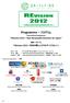 Programme プログラム International Symposium REvision 2012 New Renewable Direction for Japan