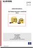OPERATION MANUAL ELECTRONIC FREQUENCY CONVERTER HFO E