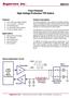 Supertex inc. MD0105. Four-Channel High Voltage Protection T/R Switch. Features. General Description. Applications. Typical Application Circuit +130V