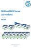 MINI and MIX Series I/O modules
