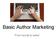 Basic Author Marketing. From words to sales