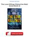 The Love Killings (Detective Matt Jones Book 2) Download Free (EPUB, PDF)