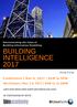 BUILDING INTELLIGENCE Conference Nov 6, AM to 5PM. Workshops Nov 7-9, AM to 12:30PM. Hong Kong. Demonstrating the Value of